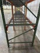 12ft Tall Pallet Racking w/ Wire Bottoms - (30) 8ft Crossbars (6) Uprights