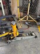 Halogen Lights, Hydraulic 4000KG Bottle, & Sawhorses