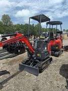CFG MX15RX Mini Excavator - 13.5HP RATO Gas with Pilot System