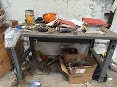 Global Powered Shop Table