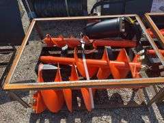 Raytree Skidsteer RMA42 Auger - 42" Depth with 3 Bits (10", 12", 18")