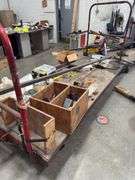 4x8 Steel Forklift Trolly Cart w: Misc