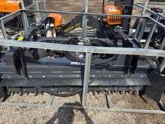 Skidsteer 72in Power Rake - Harley Brand