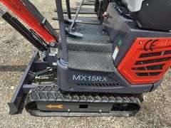 CFG MX15RX Mini Excavator - 13.5HP RATO Gas with Pilot System