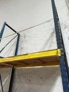 Pallet Racking - (7) 13ft Tall Uprights - (24) 6ft Cross Braces