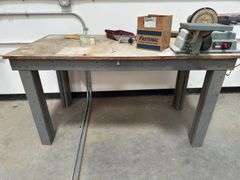 Shop Table w/ 4in Belt Sander/Disc Sander