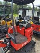 CFG QK20R Mini Excavator - 23HP RATO Gas with Side Swing