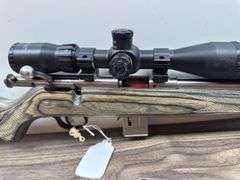 SAVAGE .17 Rifle w/ Bull Barrel with Scope (#12121638)