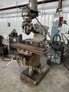 Vertical Milling Machine, Spindle Speeds 80-2720 RPM