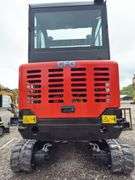 CFG QNT50R Mini Excavator - 29HP RATO Gas with Cab & Hydraulic Thumb