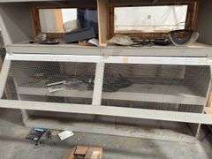 Large Wooden Cabinet w/ Tools - 8ft x 8ft