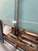 Rolling Glass Cutting Station w/ Storage On Rear