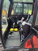 CFG QNT50R Mini Excavator - 29HP RATO Gas with Cab & Hydraulic Thumb