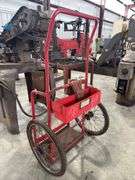 Chicago Electric Welding Cart, Model 65593, Red, Metal