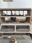 Large Wooden Cabinet w/ Tools - 8ft x 8ft