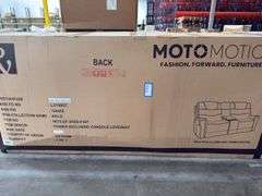 MotoMotion ARLO Power Reclining Console Loveseat - Cappriccio