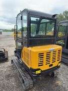 CFG QNT30 Mini Excavator - 25HP Kubota Diesel with Cab & Hydraulic Thumb