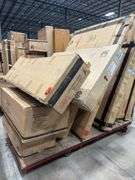 Heavy Duty Steel Cart 4x8 Cart- FULL W/ New Badcock Furniture - Must See!