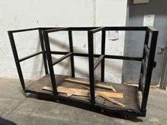 8ft Wide Steel Rolling Cart