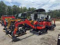 CFG QK20R Mini Excavator - 23HP RATO Gas with Side Swing