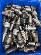 CNC Tool Holders, Mixed Types, Approx. 40-50 per Bin