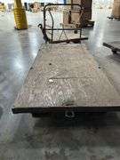 (10) 4ft x 8ft Steel Trolly Carts - With Forklift Slots & Heavy Duty Casters & 2 Mini Carts