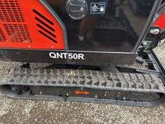 CFG QNT50R Mini Excavator - 29HP RATO Gas with Cab & Hydraulic Thumb