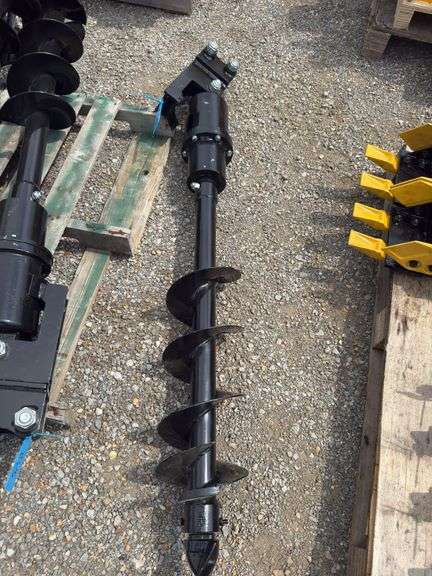 Youert U12- Mini Excavator Auger w/ 8in Bit Fits 1-2 Ton image