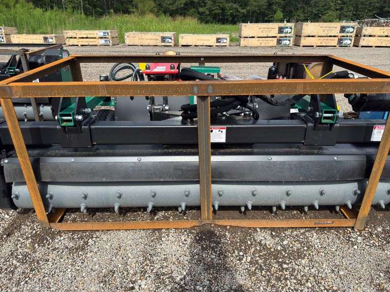 Raytree Skidsteer RMSC78 Soil Conditioner - 78" Width with Carbide Teeth