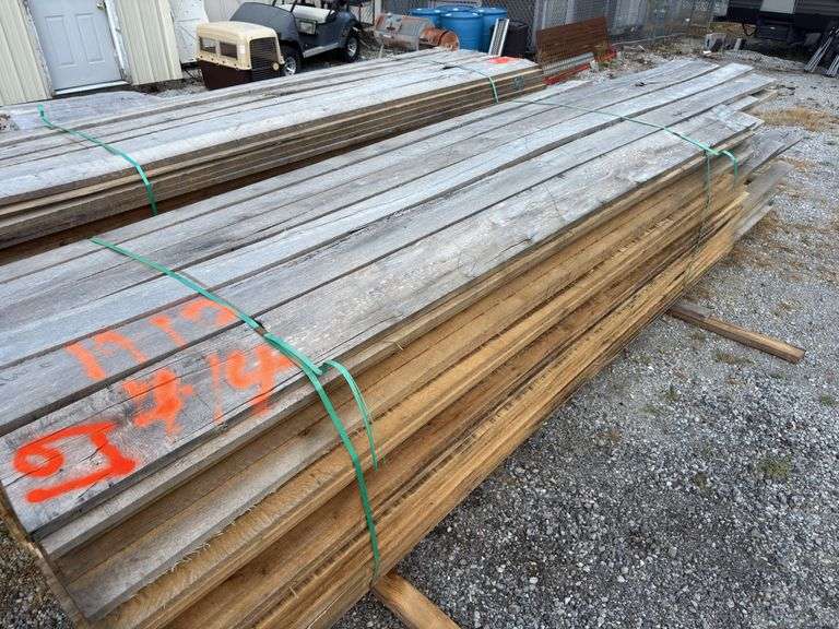Rough Cut Poplar - Green 2x6 to 2x10 - 11ft - 16ft - Approx 200 Boards image