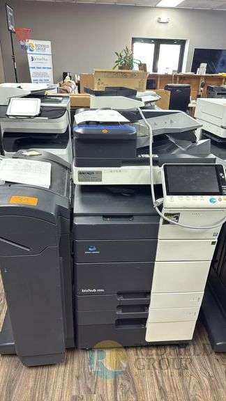 Konica Minolta bizhub_458e Multifunction Printer, Serial AA6U01102010 image