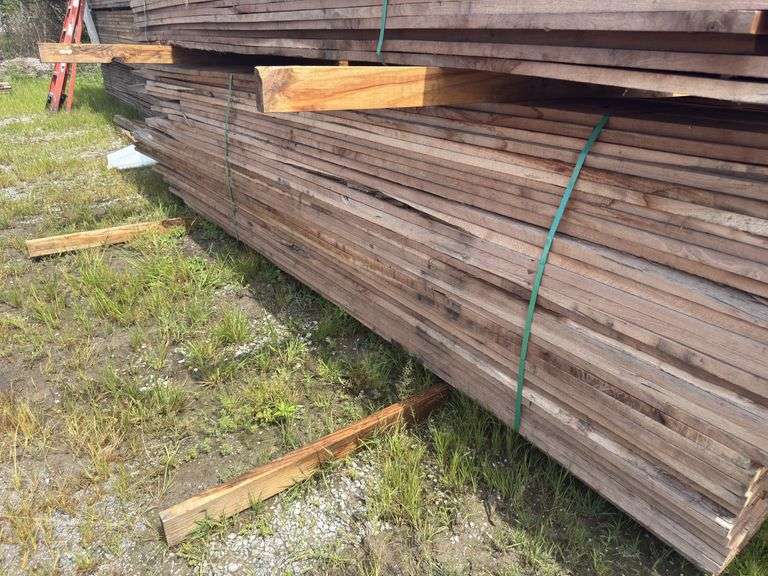 Rough Cut Poplar - Green 2x6 to 2x10 - 11ft - 16ft - Approx 200 Boards image