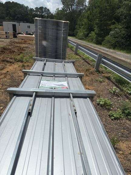 KJ - 10FT Long Galvalume Corrugated Steel Panel