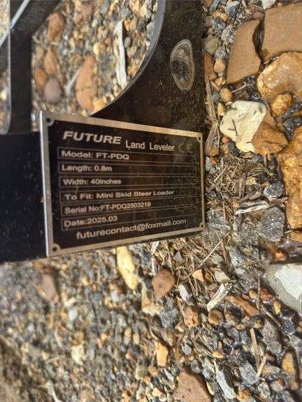 Future - FT-PDQ Mini Skid Land Leveler
