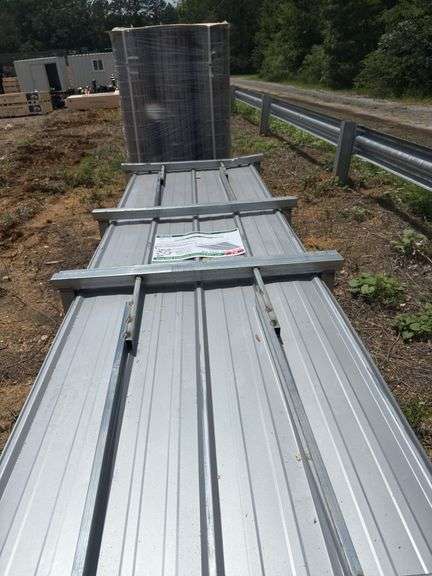 KJ - 10FT Long Galvalume Corrugated Steel Panel