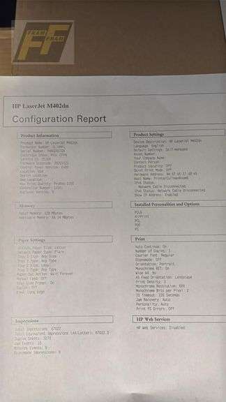 HP LaserJet M402dn