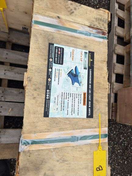 Cast Iron Anvil - 400lb Heavy Duty