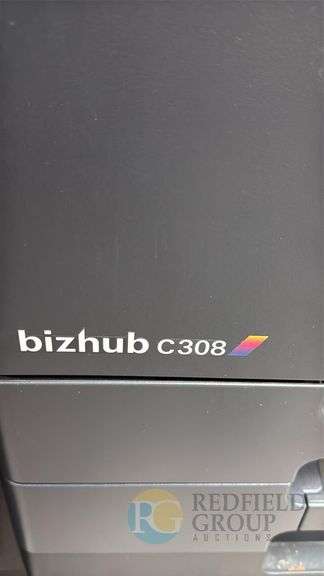 Konica Minolta bizhub 458e Multifunction Printer, Serial A7PY01T010500