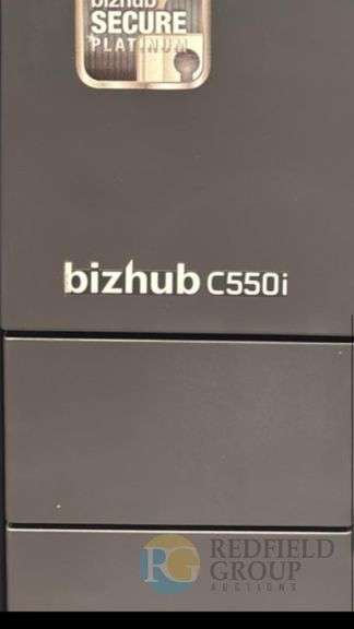 Konica Minolta bizhub C550i Multifunction Printer with 194472 Prints