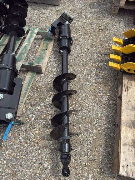 Youert U12- Mini Excavator Auger w/ 8in Bit Fits 1-2 Ton image
