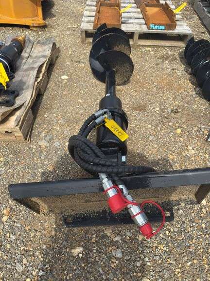 Future - Excavator Auger w/ 8in Bit - Fits 1-2 Ton