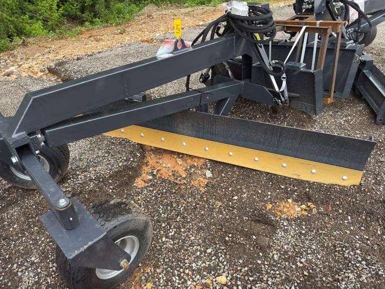 Raytree Skidsteer RMGB96 Grader Blade - 96" Double Bevel Blade