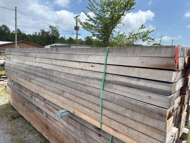 (60) 3 1/2in x 6in - 16-17ft - Overall Dimension Rough Cut Posts