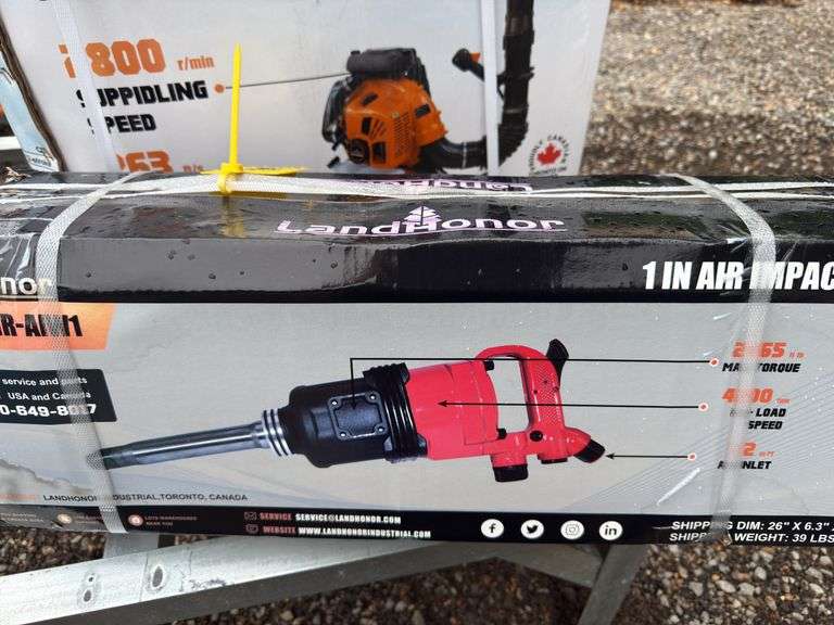 Air Impact Wrench - 1in Drive/2800 N.m Max Torque