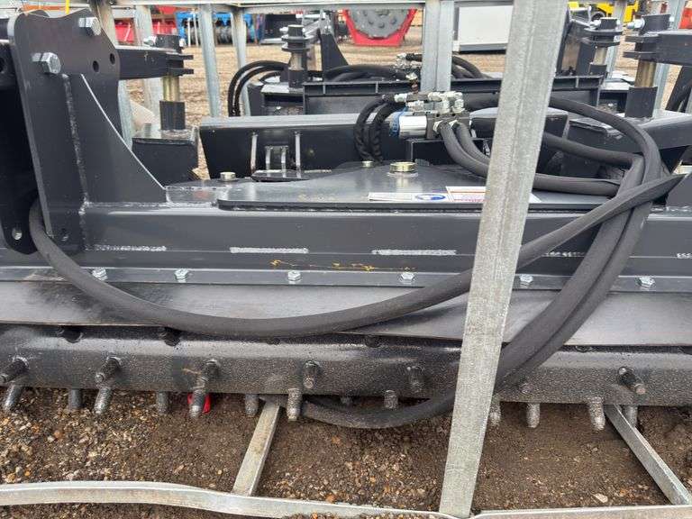 Skidsteer 72in Power Rake - Harley Brand