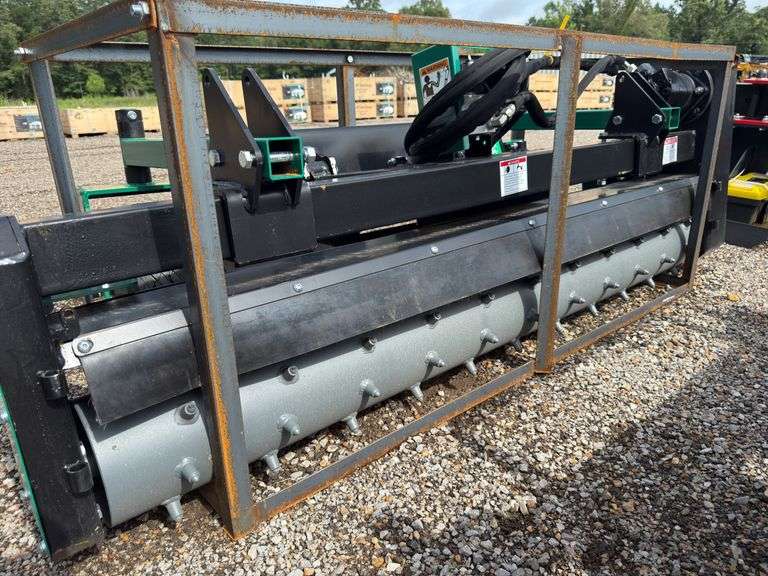 Raytree Skidsteer RMSC78 Soil Conditioner - 78" Width with Carbide Teeth