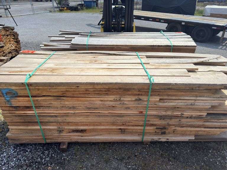 Rough Cut Poplar - Green 2x6 to 2x10 - 8ft - 11ft - Approx 200 Boards image