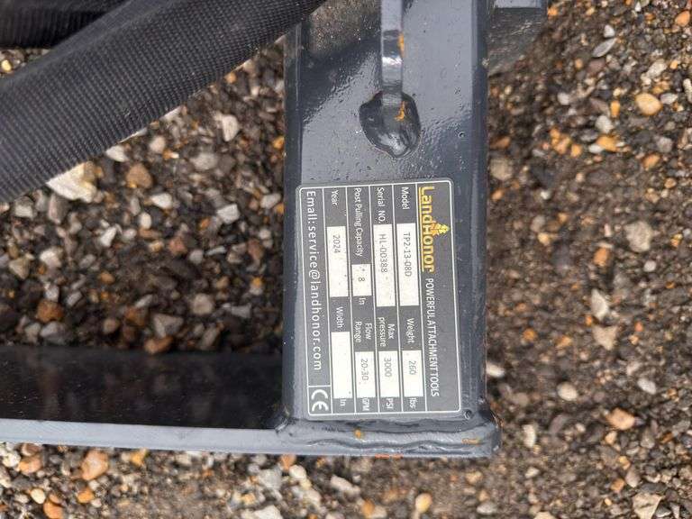 Skidsteer Tree Puller - 8in Post/6in Tree Capacity
