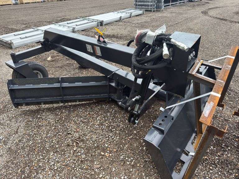 Raytree Skidsteer RMGB96 Grader Blade - 96" Double Bevel Blade