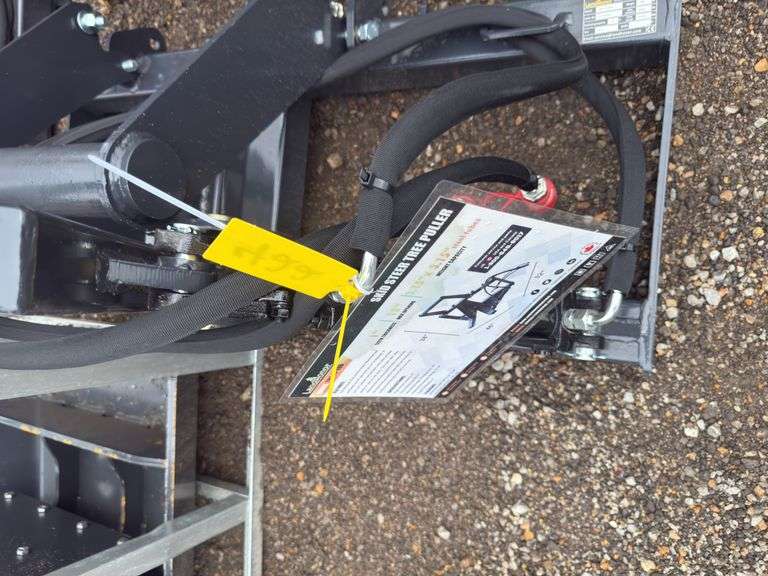 Skidsteer Tree Puller - 8in Post/6in Tree Capacity